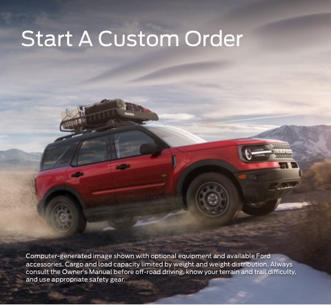 Start a custom order | Brad Manning Ford Inc in De Kalb IL