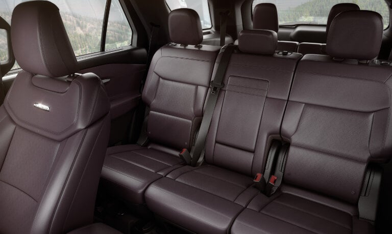 2025 Ford Explorer Interior Back Seats