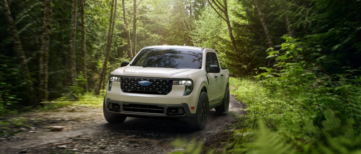 2026 Ford Maverick Exterior Driving In Forest