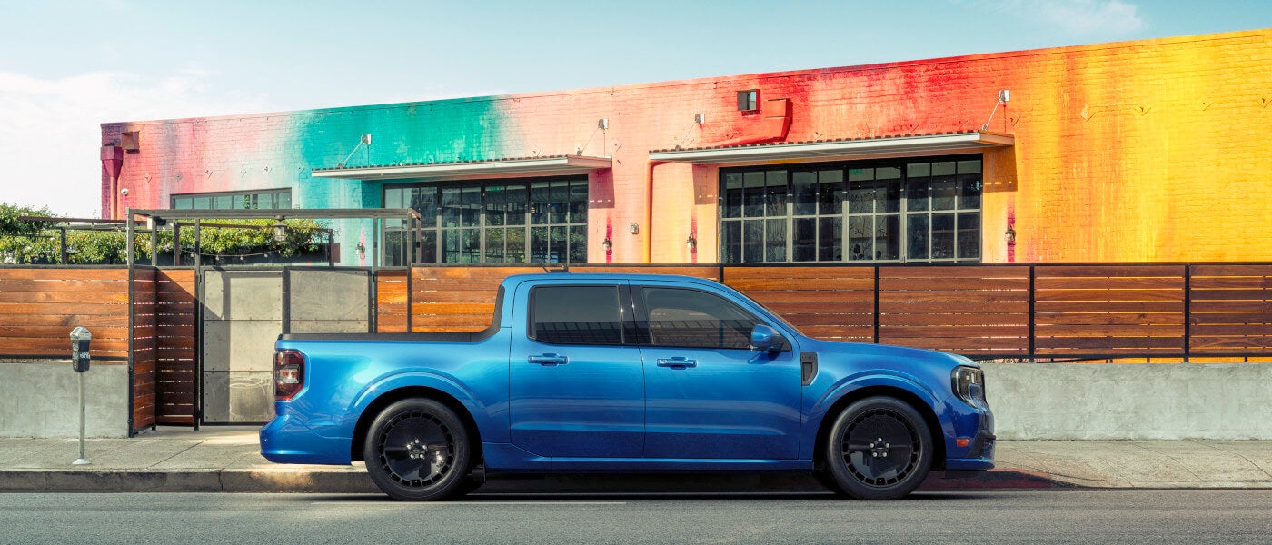 2026 Ford Maverick Exterior Side View By Rainbow Wall